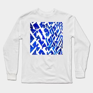 blue coral sunset solar panel in fine arts architecture photograph ecopop Long Sleeve T-Shirt